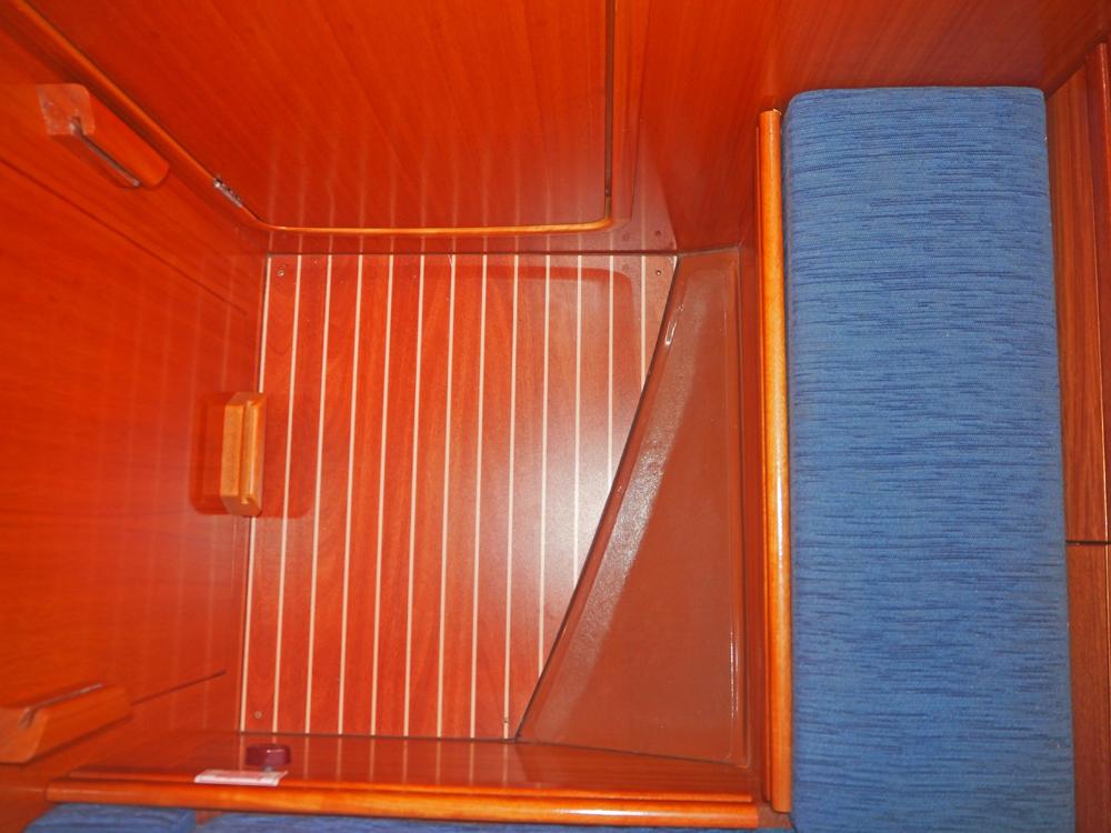 Achterkajuit, Accommodatie